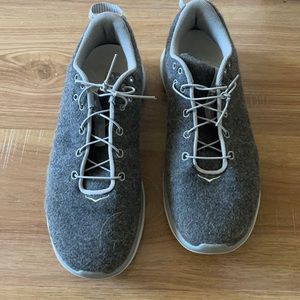 Grey Hoka One One W8 wide